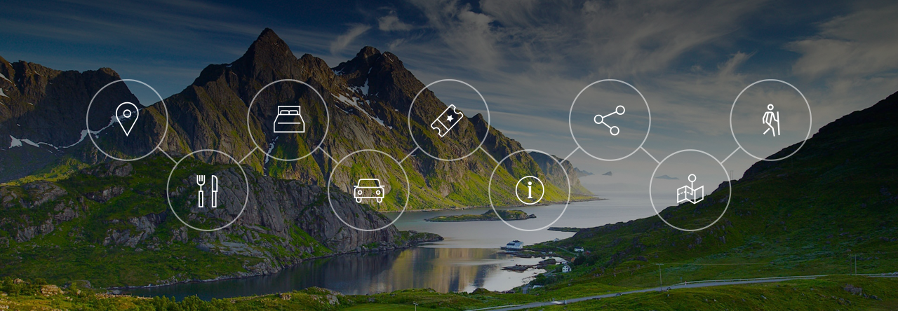 paisaje destinos y servicios turísticos